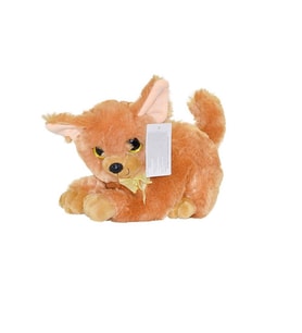 Sesli Peluş Havlayan Köpek 25 cm 1611001 (ATLANTİK-SOHO ANTRASİT)