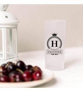Erkeğe İsme Özel Otantik Rakı Kadehi 2'li Set