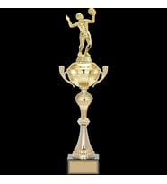 ODAK KUPA - Figürlü Kupalar - Voleybol Kadın Figürlü Kupalar FG-062 A - 51 cm