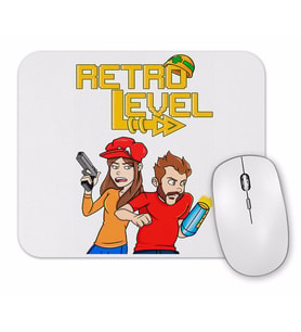 Retro Level Mouse Pad