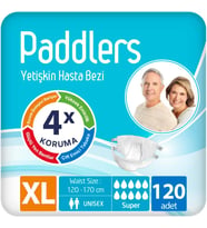 Yetişkin Hasta Bantlı Bez X-Large 120 Adet – Yüksek Emicilik
