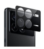 Microsonic Xiaomi Poco X6 Pro 5G Kamera Lens Koruma Camı V2 Siyah