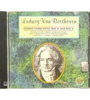 Ludwig Van Beethoven Piano Concerto No.4 And No.5 CD (Karışık)