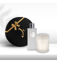 Delicate White 300gr Mum & Delicate White Kolonya 250ml Hediye Seti (Ekru)