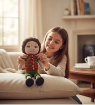 El Emeği Amigurumi Erkek Oyuncak Bebek