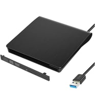 USB 3.0 SATA Slim 9.5 mm DVD RW Writer SSD External Harici Caddy Kutu