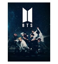 Bts Tablo S001 Ahşap Poster Dekoratif Kod6048