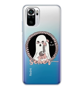 Xiaomi Hayalet Tasarımlı Şeffaf Telefon Kılıfı