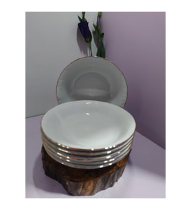 Çukur Yemek Tabağı Seti 16 cm, 6'lı, şık ve kullanışlı tasarım