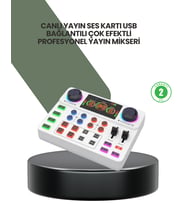 Podcast Karaoke Sosyal Medya Yayınları İçin Ses Kartı