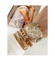 Yeni Sezon Premium M Kors Model Unisex Kol Saati ( Bileklik Dahil Değildir )