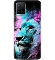 Vivo Y11S Y21S Y20 Y20S Y70 Kılıf Desemli Silikon Pink Blue Leon 1603