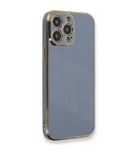 Microsonic Apple iPhone 12 Pro Kılıf Olive Plated Lavanta Grisi