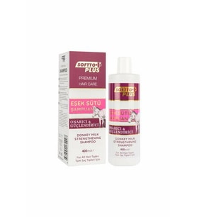 SOFTTO PLUS EŞEK SÜTÜ ÖZLÜ ŞAMPUAN 400 ML