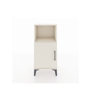 Arges Komodin 2 Raflı Tek Kapaklı 44x30x96 Aytaşı-Aytaşı