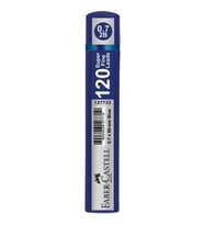 FABER CASTELL 120'Lİ MİN 0.7 2B 60mm UÇ MAVİ TÜP
