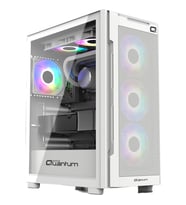 Quantum Gaming Snapfire White 650w 4 Fanlı Mesh Beyaz Gaming Masaüstü Kasa
