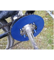 104 Mm Bisiklet İçin Zincir Koruyucu Plastik Aparat