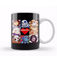 Undertale Friends 02 Kupa Bardak Porselen