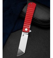 BESTECH TITAN BG49A-3 Kırmızı G10 Sap D2 Çakı (Çok Renkli)