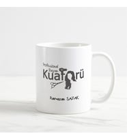 Kuaför Kupa Bardak (3. Tasarım) (Beyaz)