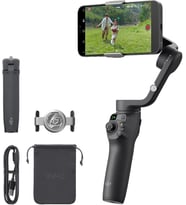 Osmo Mobile 6 - Akıllı Telefon Gimbal Sabitleyici, Dahili Uzatma Çubuğu, Taşınabilir ve Katlanabilir, ShotGuides özellikli Android ve iPhone Gimbal, Vlogging Sabitleyici