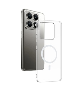 Xiaomi 14T Kılıf Kablosuz Şarj ve Magsafe Destekli SlimSafe Premium Sert PC Silikon Kapak