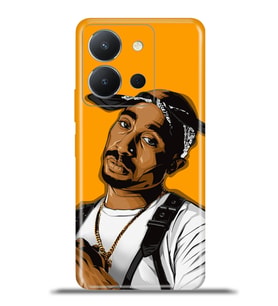 Vivo Y36 Kapak HD Renkli Dizayn Silikon Kılıf - Tupac