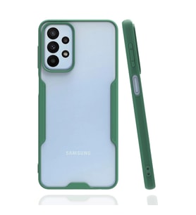 Samsung Galaxy A23 4g Kılıf Platin Silikon - Yeşil