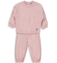Civil Baby Kız Bebek Düz Basic Kalpli 6-18 Ay Takım - Yeşil