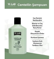 W-Lab Centellin 9 Aktifli Şampuan 250 ML