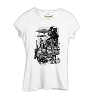 Star Wars - Empire Beyaz Kadın Tshirt