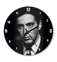 Cakatablo The Godfather  Corleone SB Görseli Duvar Saati