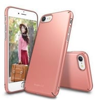 Ringke Slim iPhone 7/8 ile Uyumlu KIlıf Rose Gold İnce Şık Tasarım (Rose - Gold)
