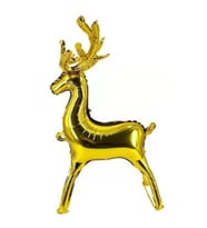 Geyik Şekilli Folyo Balon Gold Renk