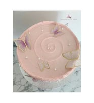 Pasta Üzeri Süs Kelebek Süsler Pasta Süslemesi Pasta Yapımı Dekor Süsü Butterfly Renkli