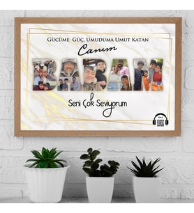 Babaya Özel Ahşap Çerçeve– Babalar Günü Hediyesi, Babaya Doğum Günü Hediyesi, Yıl Dönümü Hediyesi, Kişiye Özel Hediye, Fotoğraflı Hediye