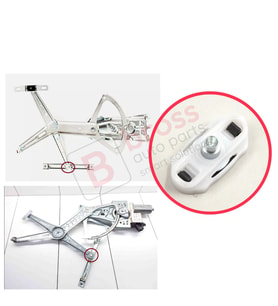 Opel Astra H 2004-2014 Vectra C Z02 2002-2009 4/5 Kapı için Makas Tip Ön Cam Kriko Kılavuz Klipsi