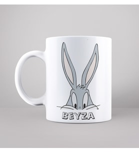Buggs buny Tasarımlı Kupa Kişiye Özel