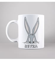 Buggs buny Tasarımlı Kupa Kişiye Özel