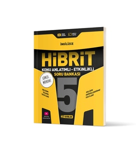 Hız Yayınları 5. Sınıf Hibrit İngilizce Konu Anlatımlı Maarif Model