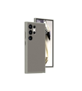 Samsung Galaxy S24 Ultra Uyumlu Kılıf M-safe Şarj Özellikli Karbon Fiber Görünümlü Zore T-Karbon Kapak