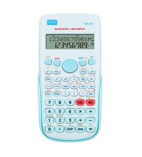 Kraf Bilimsel Hesap Makinesi 240 Fonksiyonlu Mavi HM-300-BL