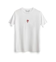  Animal Papağan Dijital Baskılı Çocuk Beyaz Tshirt
