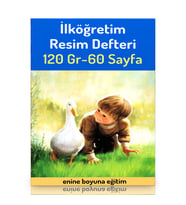 İlköğretim Resim Defteri (A4 Resim Defteri)