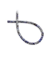 Raindrop Azurit Doğal Taş Silindir Kesim 5x8mm Dizi
