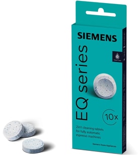 Siemens Siemens Tam Otomatik Makineler Için Tz80001 Temizleme Tabletleri (10 Adet)