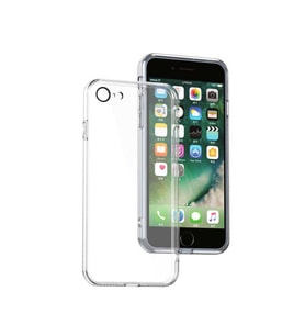 Apple iPhone SE 2020 Kılıf Kamera Lens Korumalı Şeffaf Fizy (Renksiz)
