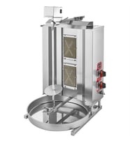 Remta 2 Radyanlı Üstten Motorlu Tüplü (CE) Döner Ocağı (Gri-Gri)