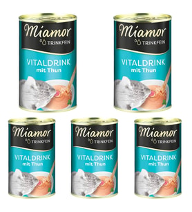 Miamor Ton Balıklı Kedi Çorbası 135ml X 5 Adet
